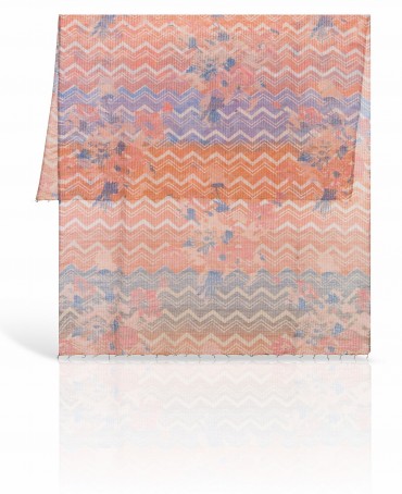 Палантин Женский SW-ZIG.FL/CORAL.PINK